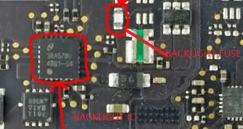2pair/DAUG LED BackLight IC Chip Ir Apšvietimo saugiklį 