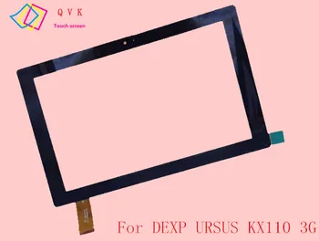 10.1 colių DEXP URSUS KX110 3G tablet pc capacitive jutiklinis ekranas stiklas, skaitmeninis keitiklis skydelis