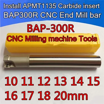10 11 12 13 14 15 16 17 18 20mm BAP-300R Pabaigos Mill bar Naudoti įterpti APMT1135