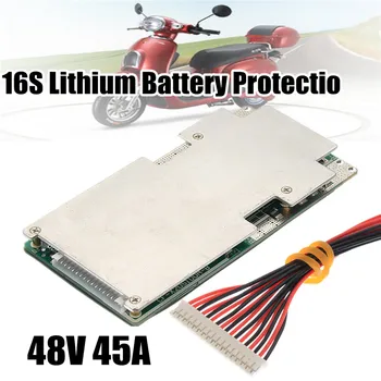 16S 45A 48V Li-Ion Ličio Lifepo4 Baterijos Energijos, Apsaugos Valdybos Bms Lvp Pcm Pcb Integriniai Grandynai Valdyba E-Bike Electri