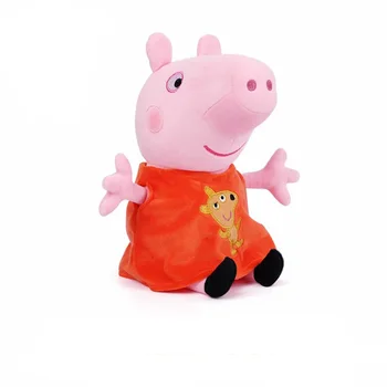 1pc 81cm Originalus Peppa Pig Įdaryti Pliušinis Žaislas Peppa George Kiaulių milžiniško Šeimai Šalis Lėlės Vaikų gimtadienio, Kalėdų Dovana