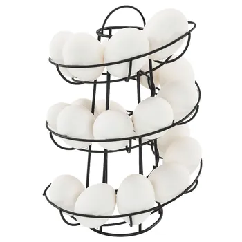 1PCS Kiaušinių Skelter Deluxe Šiuolaikinės Spirale Balionėlis Bagažinės Krepšys Saugojimo Geležies Meno Praktiškas Daugiafunkcinis Stovas Namų Saugojimas
