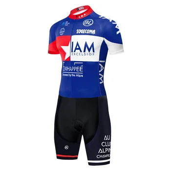 2020 Komanda IAM dviračių skinsuit vasaros lauko spandex skinsuits dviračių triatlonas kostiumas uniforme ciclismo VYRŲ ropa de bicicleta