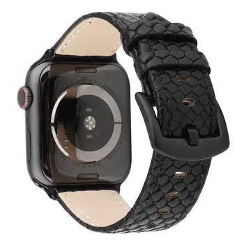 2020 Naujas Gyvatė Watchband Diržu, Apple Watch 6 5 4 3 2 1 SE Klasikinis Temperamentas Žiūrėti Juostos iWatch 44mm 40mm 42mm 38mm Diržas