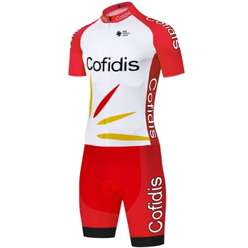 2020 pro komandos Cofidis dviračių skinsuit 9D dviračių šortai skinsuit quick dry culotte ciclismo triatlonas tiktų dviračių drabužiai
