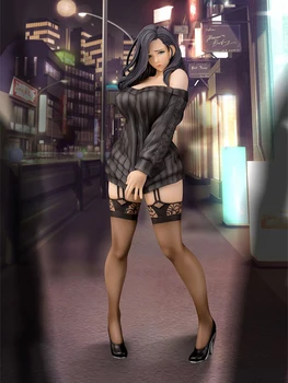 28CM Anime Daiki Kogyo Ne Opv Iliustracija Shiho Kujo PVC Veiksmų Skaičiai Naujas Sexy Girl Anime Duomenys Seksualus Paveikslą Modelis Žaislai