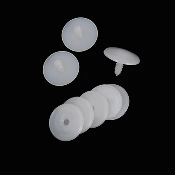 50Pcs/Set Dydis 35mm 45mm Baltos Plastikinės Lėlės Sąnarių Lėlės Priedai Kimštiniai Žaislai, Meškiukas Padaryti 