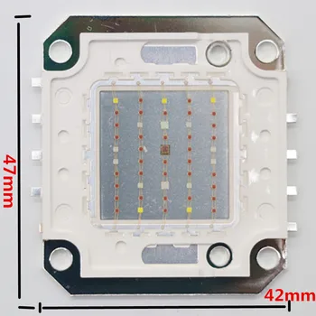 50W COB led augti chip visą spektrą patalpų augti palapinė Hydroponics