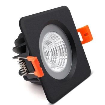 Aikštėje COB LED Downlight Embedded Lempos Apvalios 15W 12W 7W IP65 Vandeniui LED vietoje šviesos, Miegamojo, Vonios kambario led žemyn šviesos lempos