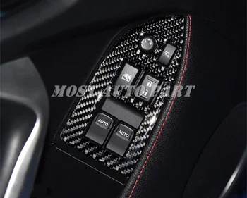 Anglies Pluošto Vidinį Langą Perjungti Padengti Toyota 86 GT86 Scion FR-S 2012-2018 Automobilių accesories interjero Automobilių apdailos