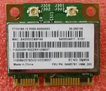 BroadCom BCM94313HMGB BCM4313 Pusę Mini PCI-e 150Mbps Bluetooth4.0 WLAN Kortelė FRU:04W3761 Lenovo T430U E49 E335 E430