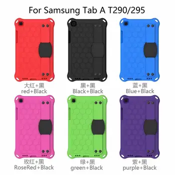 EVA Stovėti Cover case for Samsung Galaxy Tab 8.0 2019 SM-T290 SM-T295 T290 T295 T297 Vaikai Saugūs, Putų, atsparus smūgiams Tablet Silikono