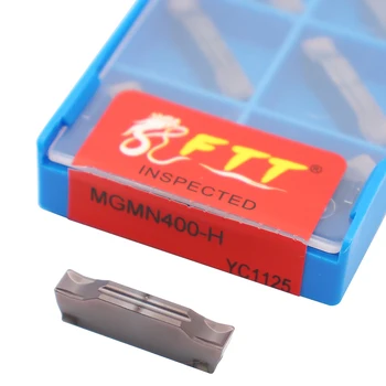 Griovelį įrankis MGMN400 MGMN300 H YC1125 griovelį karbido įdėklai CNC metalo tekinimo įrankiai MGMN griovelį įdėklai