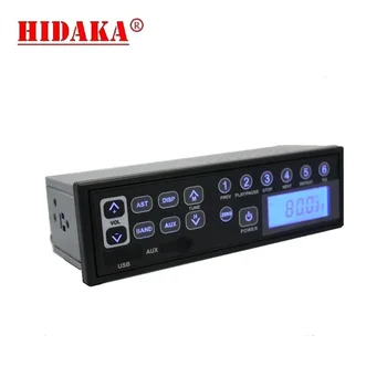 HIDAKA EKSKAVATORIŲ RADIJO HI-M103 12V/24V AM FM Radijas, Garso sistema su USB, AUX-IN, LCD CE, FCC, SKIRTŲ Komatsu Kobelco Sumitomo