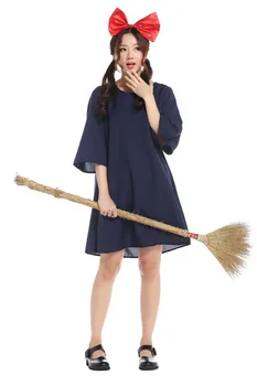 Kiki ' s Delivery Service Kiki eksportuojami į Japoniją, cosplay kostiumai suaugusiems minimalistinio Japonijos Ragana mažai ragana drabužiai