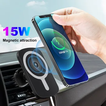 Magnetinio Belaidis Automobilinis Įkroviklis iPhone 12 Mini 12 