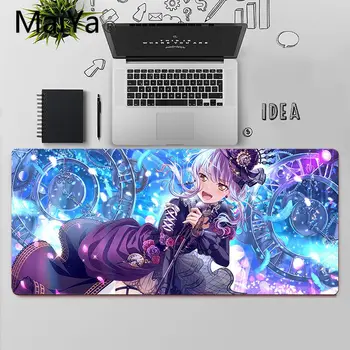 Maiya Japonų Anime Bang Svajonė Žaidimų Žaidėjas stalas laptop Guma Pelės Kilimėlis Nemokamas Pristatymas Didelis, Mouse Pad Klaviatūros Kilimėlis