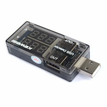 Medicinos USB Įkroviklis USB Apkrovos srovė Detektorius Testeris Baterijos bandymo įtampos elektros energijos tiekimo Ammeter Voltmeter