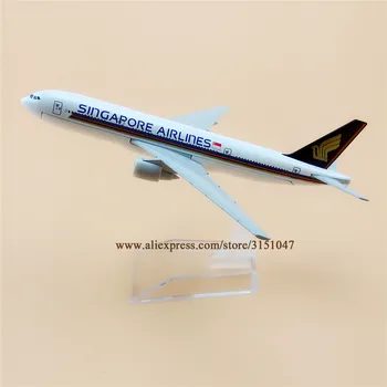 Metalų lydinio, Oro Singapore Airlines B777 Lėktuvo Modelį, Singapūras, 
