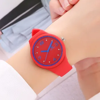 Moterų Laikrodžiai, Prabangūs Želė Silikono Prekės ženklo Žiūrėti Moteris Mados Atsitiktinis Ponios Kvarciniai Laikrodžiai Laikrodis reloj mujer zegarek damski