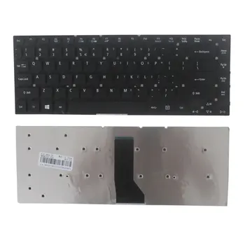 Naujas JAV keybaord Acer Aspire ES1-421 ES1-431 ES1-520 ES1-521 ES1-522 JAV nešiojamojo kompiuterio Klaviatūra juoda