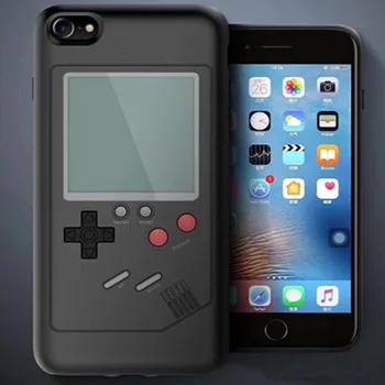 Naujas vaizdo konsolės Nintend Žaidimo Žaidėjai Telefoną Atveju Vaikas Vaikas Dovana iPhone 7 8 6 6S Plius Delninis Konsolės telefono Apvalkalas