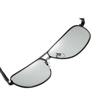 Nauji vyriški poliarizuota aliuminio magnio akiniai nuo saulės Photochromic akiniai nuo saulės vairuotojo veidrodis ŽEMĖS DRIEŽAS