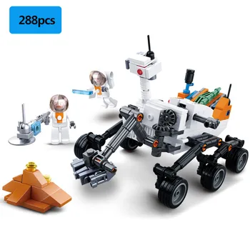 Naujų Karinių Serijos Kosmoso Mokslas Atranda Smalsumas Mars Rover Tyrinėti gamtą vaikams Dovanas švietimo Žaislai