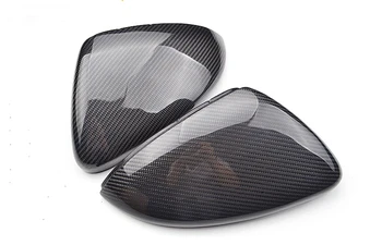 Nekilnojamojo Anglies pluošto pakeitimas tipo šoninis veidrodėlis kepurės galinio vaizdo veidrodis apima Audi/VW Golf VII Mk7 MK7.5 GTI R20+
