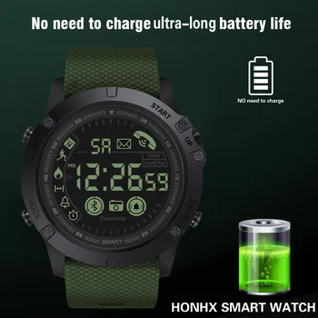 Pavyzdinė Patikima Vyrų Smartwatch Relogios Masculino IP67 atsparus Vandeniui Smart Watch 33 mėnesių Laukimo Laikas 24h Visomis Oro Monitoringo