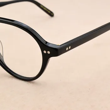 Prekės vintage akiniai, rėmeliai moterų akinių rėmeliai Aukštos kokybės Retro mados trumparegystė receptinių akinių rėmelius vyrų OV5406U