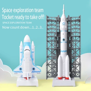 Raketų Žaislas Erdvėlaivių Orlaivio Modelis Space Exploration Komanda Erdvėlaivis Sprogimo Švietimo Žaislai Berniukui, 3-6 Metai