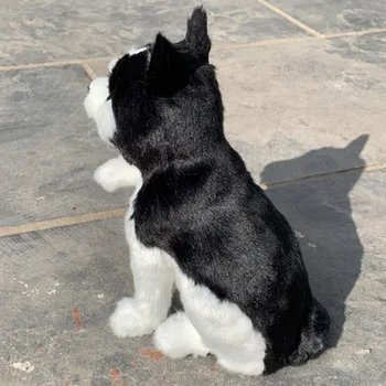 Realus Haskis Shaking Hands Modeliavimas Žaislas Šuo Šuniukas Įdaryti Kompanionas Rankų Darbo Žaislas Pliušinis Iškamša Imitavimo Žaislai