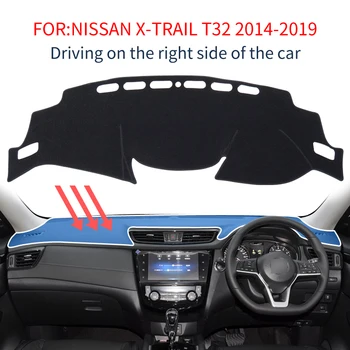 Smabee Brūkšnys Kilimėlis Nissan X-Trail T32 ~ 2018 XTrail X Trail Dashmat neslidus Kilimas Automobilio prietaisų Skydelio Mygtukai interjero Priedai
