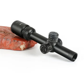 SULIKO 1.5-5×20ME Medžioklės Riflescopes Reguliuojamas Raudona Medžioklės Šviesos Taktinis taikymo Sritis Tinklelis Optinis Šautuvas taikymo Sritis Greitas Fokusavimas