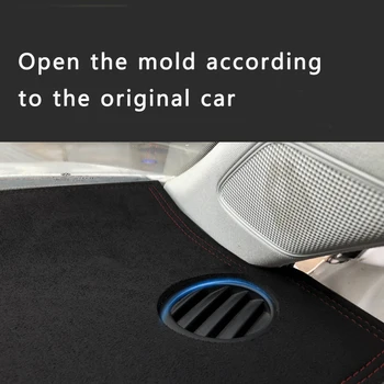 Volkswagen VW POLO GTI VIRTUS MK6 2018 2019 2020 2021 Verstos Odos Dashmat prietaisų Skydelio Dangtelį Trinkelėmis Brūkšnys Kilimėlis Kilimas Automobilio stiliaus
