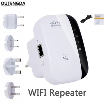 Wireless-N WiFi Kartotuvas 300Mbps Wifi Tinklo Maršrutizatoriai, Signalo Stiprintuvas Range Extender 